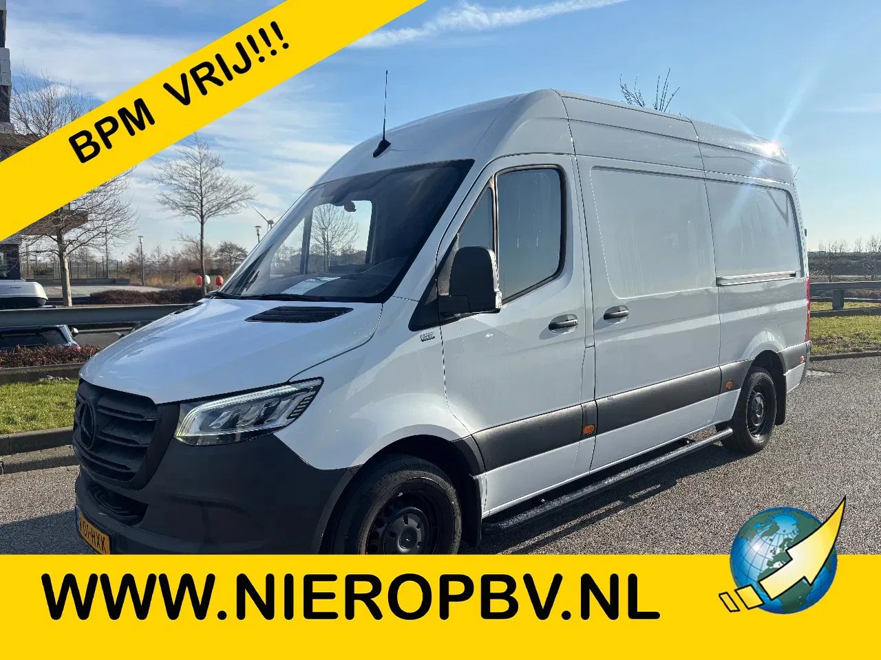 Mercedes-Benz Sprinter - 317CDI L2H2 Automaat Airco Cruisecontrol Xenon Dubbele Schuifdeur - AutoWereld.nl