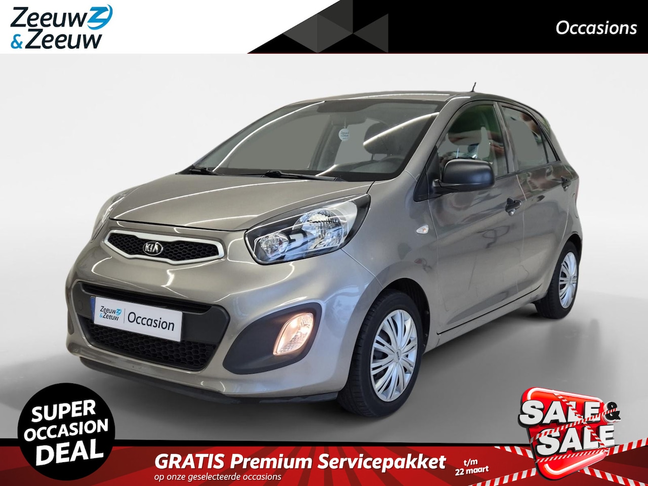 Kia Picanto - 1.0 CVVT ComfortLine | Airco | Elektrische ramen |  5 deurs | - AutoWereld.nl