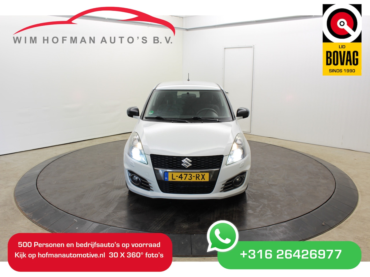 Suzuki Swift - 1.6 Sport Camera 17" Keyless - AutoWereld.nl