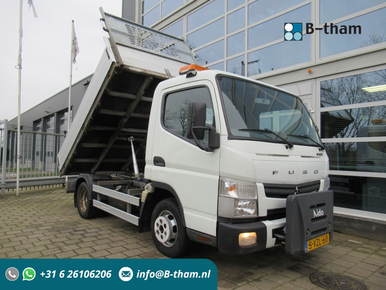 Mitsubishi Canter - FUSO 3C15 3.0 DI 250 Kipper Tipper - AutoWereld.nl