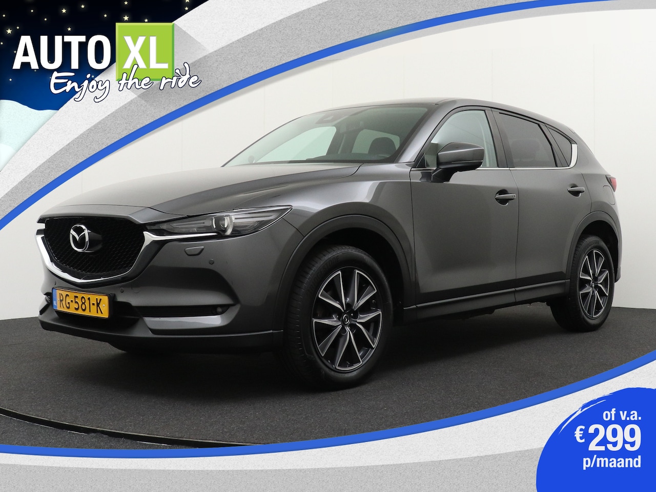 Mazda CX-5 - 2.0 Skylease GT BOSE-Sound Dodehoek Memory Leder 19' LMV - AutoWereld.nl