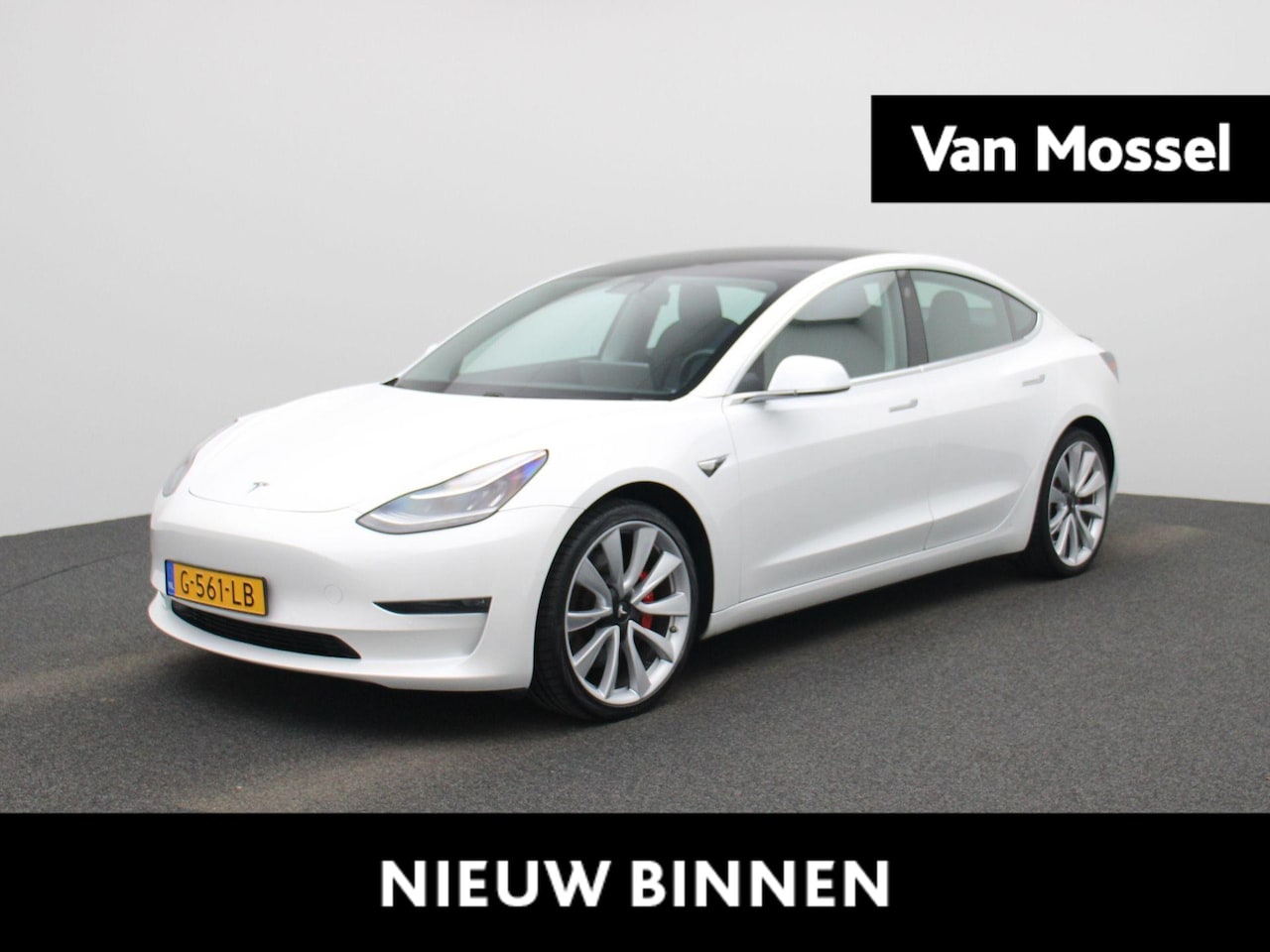 Tesla Model 3 - Performance AWD 75 kWh | Panorama Dak | Stoelverwarming Voor / Achter | 20'' Lichtmetalenv - AutoWereld.nl