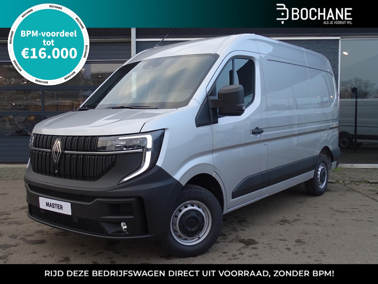 Renault Master - T35 2.0 dCi 130 L2H2 Advance METALLIC LAK / APPLE CARPLAY & ANDROID AUTO - AutoWereld.nl