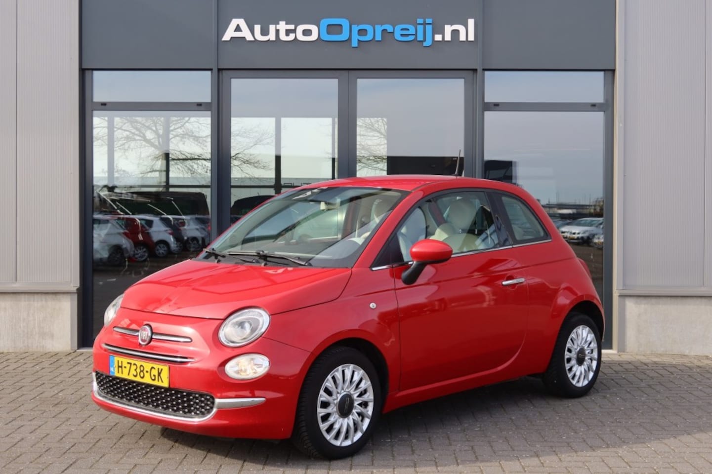 Fiat 500 - 0.9 TwinAir Turbo Lounge 86pk Airco, Cruise, Carplay, 1e eigenaa - AutoWereld.nl