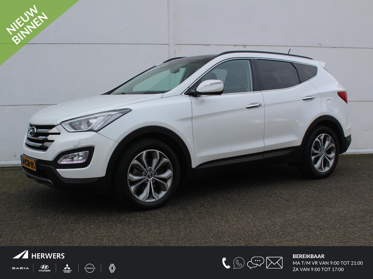 Hyundai Santa Fe - 2.4i GDI 4WD i-Catcher AUTOMAAT / Dealer Onderhouden / Navigatie / Elektrisch Schuif-/Kant - AutoWereld.nl