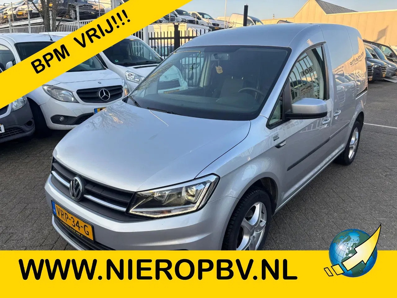 Volkswagen Caddy - 2.0TDI Automaat Airco Navi Cruisecontrol - AutoWereld.nl