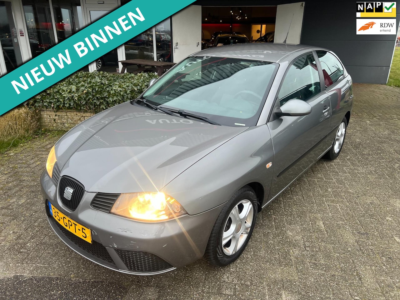 Seat Ibiza - 1.4-16V Trendstyle AC/CRUISE/LMV/APK+NAP - AutoWereld.nl