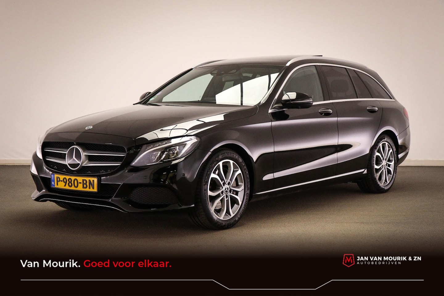 Mercedes-Benz C-klasse Estate - 250 Premium Plus | SPOOR / NAVI / GEHEUGEN / KEYLESS GO- PACK | BURMESTER | 360 CAMERA - AutoWereld.nl