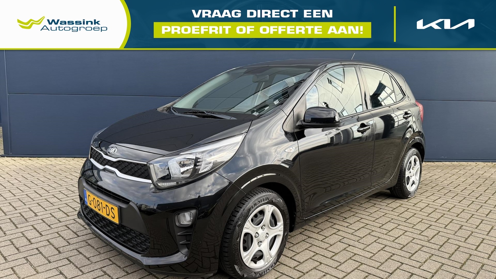 Kia Picanto - 1.0 MPi 67pk ComfortLine *Airco/Bleutooth* - AutoWereld.nl