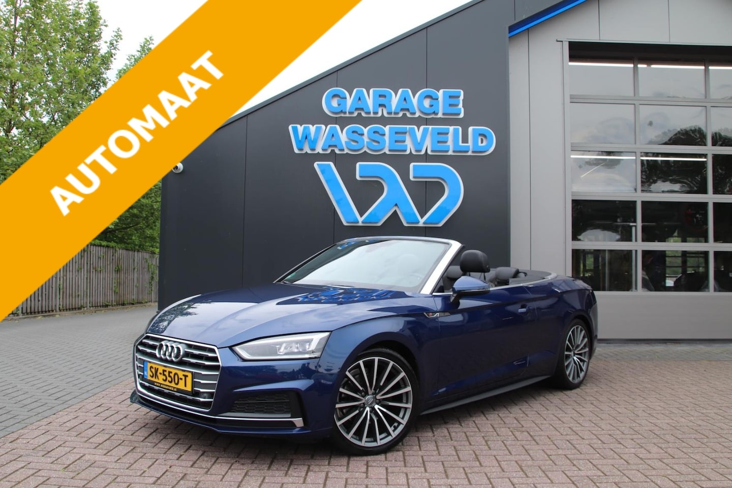 Audi A5 Cabriolet - 2.0 TFSI 190pk S-Line NL! Launch Ed./Trekhaak/Cruise/Stoelverw - AutoWereld.nl