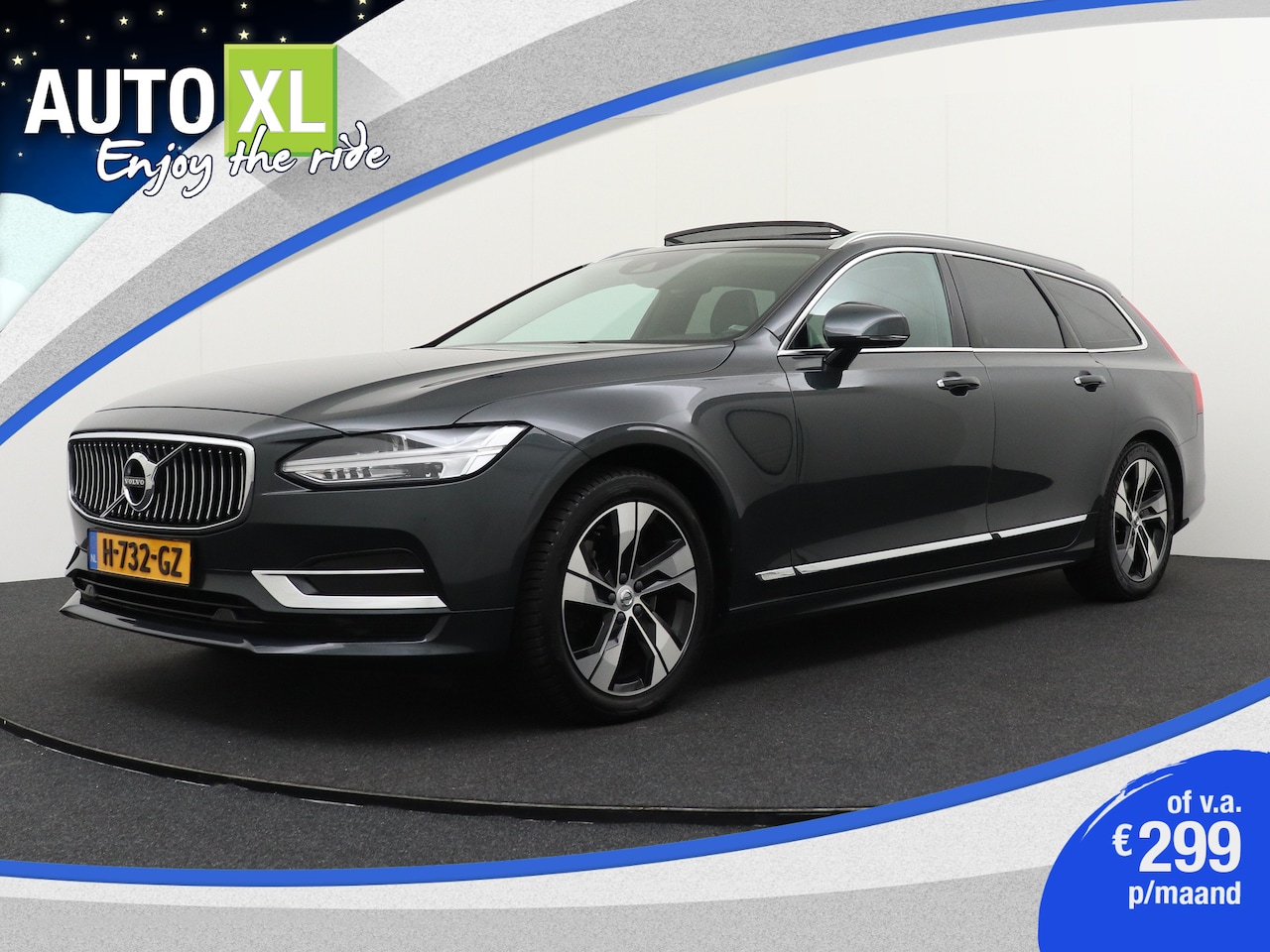 Volvo V90 - 2.0 T4 Inscription Pano-dak Harman/Kardon Camera Adapt. Cruise - AutoWereld.nl