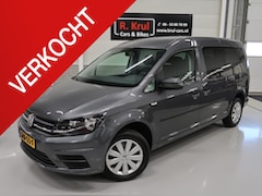 Volkswagen Caddy Maxi - 1.4 TSI Trend 131pk 7 persoons 2x schuifdeur airco extra getint glas benzine 12-2018 in ne