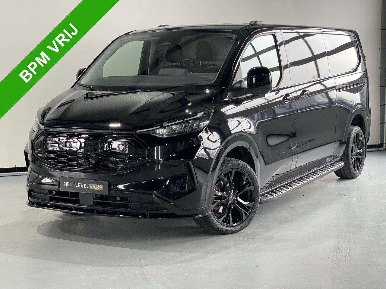 Ford Transit Custom - 320 170 PK AUTOM. L2 H1 2x schuifdeur NEXT LEVEL Raptor Gril - AutoWereld.nl