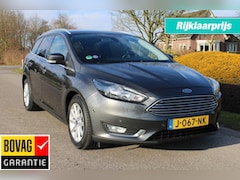 Ford Focus Wagon - 1.0 125pk Titanium ECC/cruise/navi/park ass/trekhaak