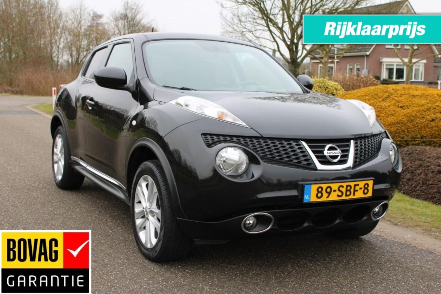 Nissan Juke - 1.6 117pk Acenta ECC/cruise/PDC/lm velgen/trekhaak - AutoWereld.nl