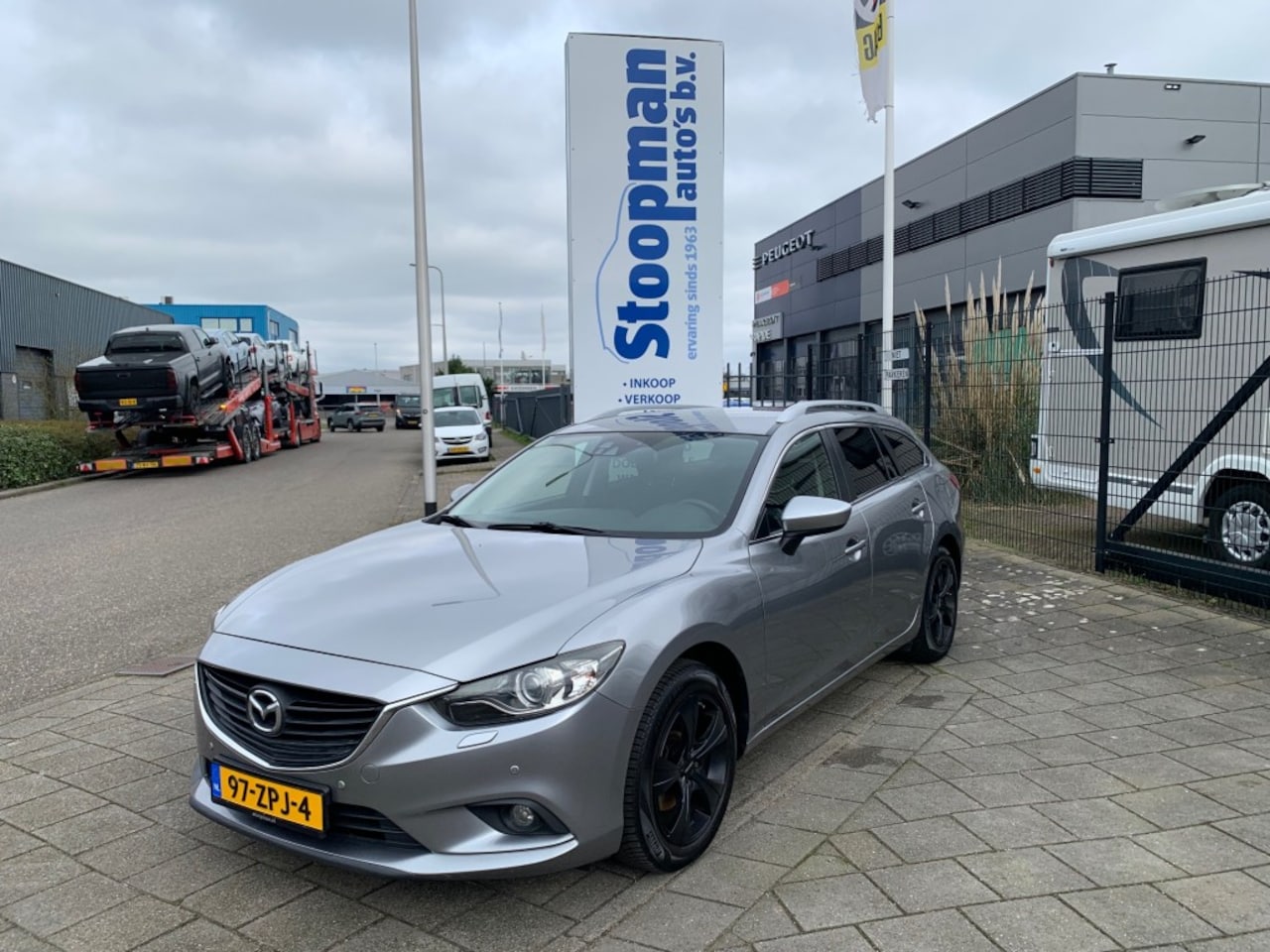 Mazda 6 Sportbreak - 2.0 TS+ Sportbreak Clima Cruise Navi PDC Bluetooth - AutoWereld.nl