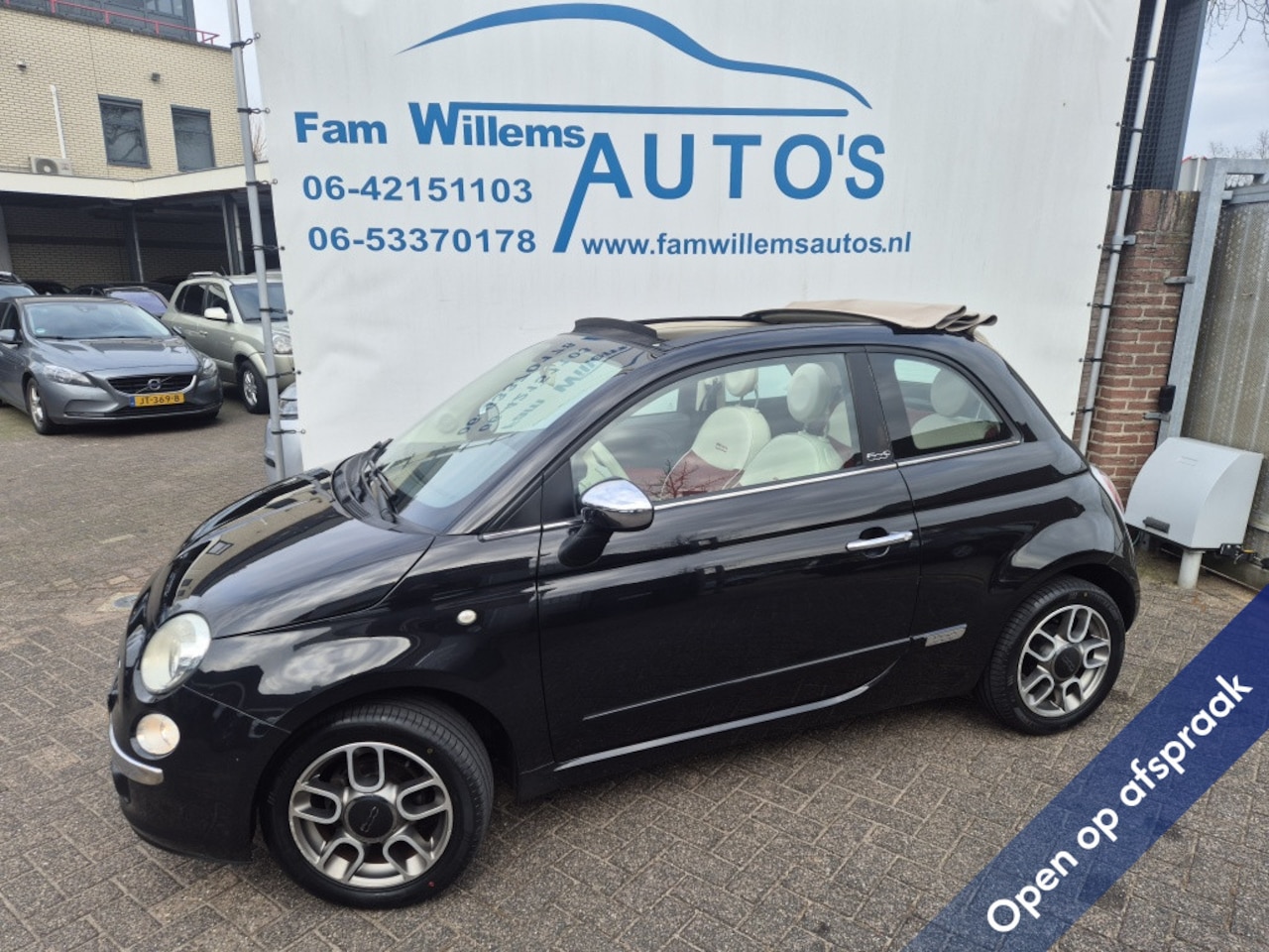 Fiat 500 C - 1.2 Pop Cabrio Automaat Airco - AutoWereld.nl