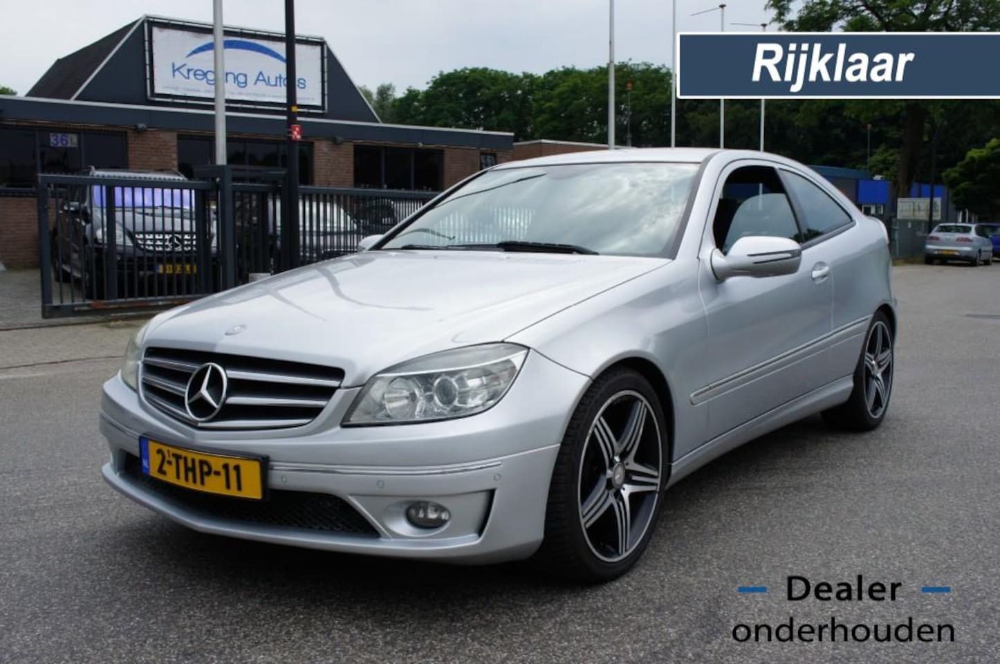 Mercedes-Benz CLC-klasse - 180 K. PRESTIGE LEDER/18INCH-AMG/F1SCHAKELING/PDC KEURIGE STAAT - AutoWereld.nl