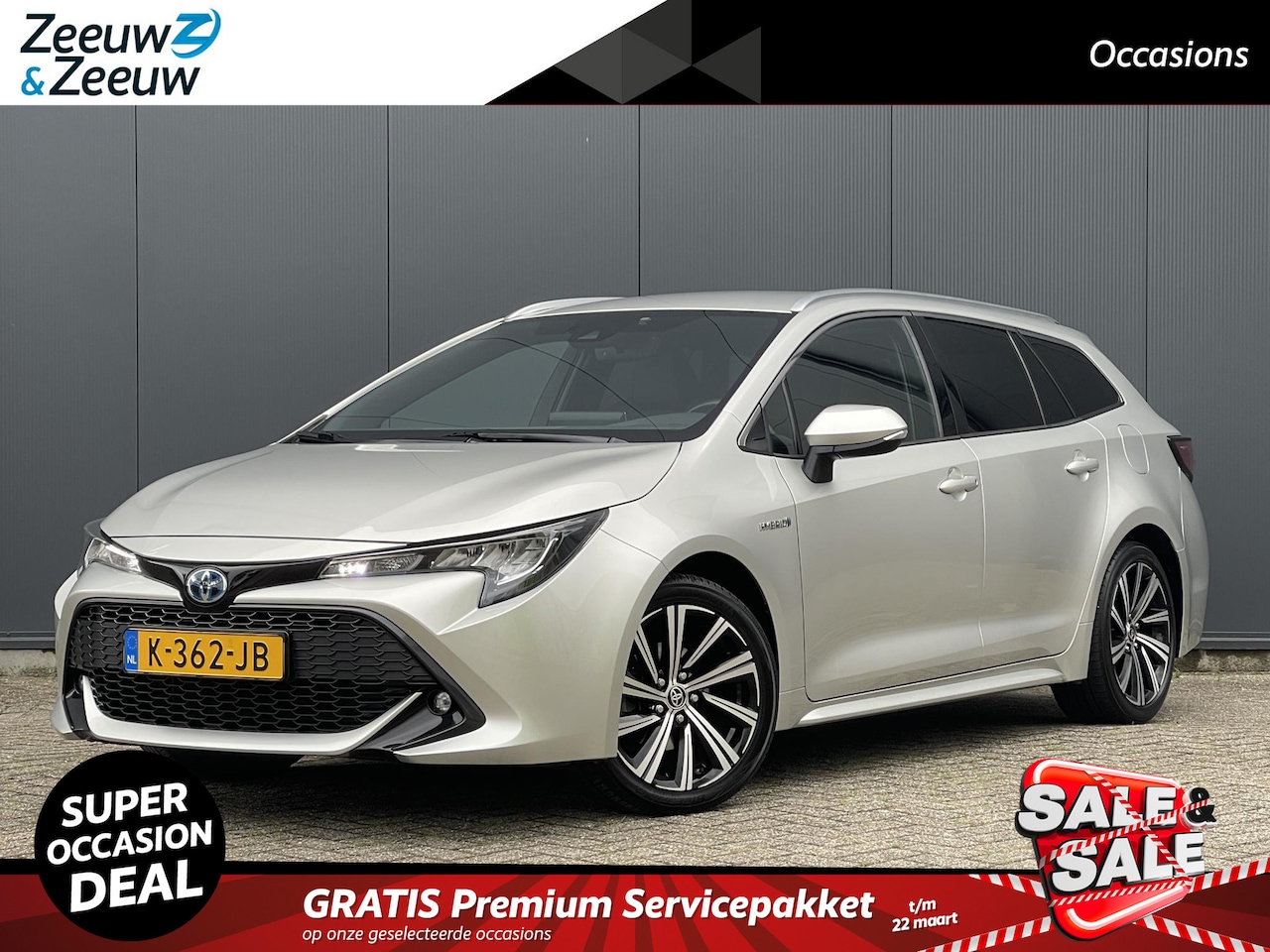 Toyota Corolla Touring Sports - 1.8 Hybrid Dynamic | Navi | Clima | Camera | Stoelverwarming | Trekhaak | Apple Carplay & - AutoWereld.nl