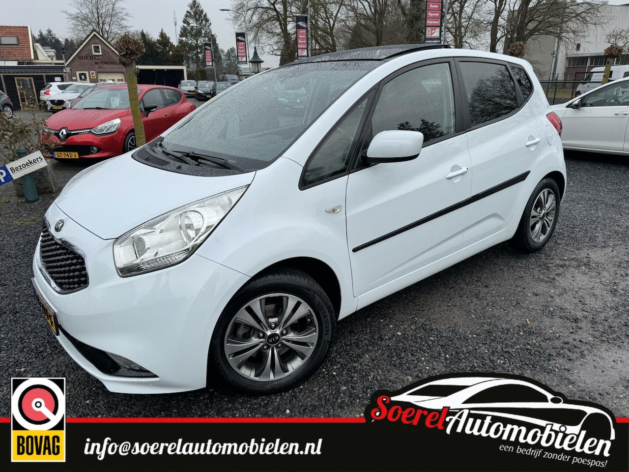 Kia Venga - 1.4 CVVT DynamicPLusLine 1.4 CVVT DynamicPLusLine,clima,cruise,pano,camera - AutoWereld.nl