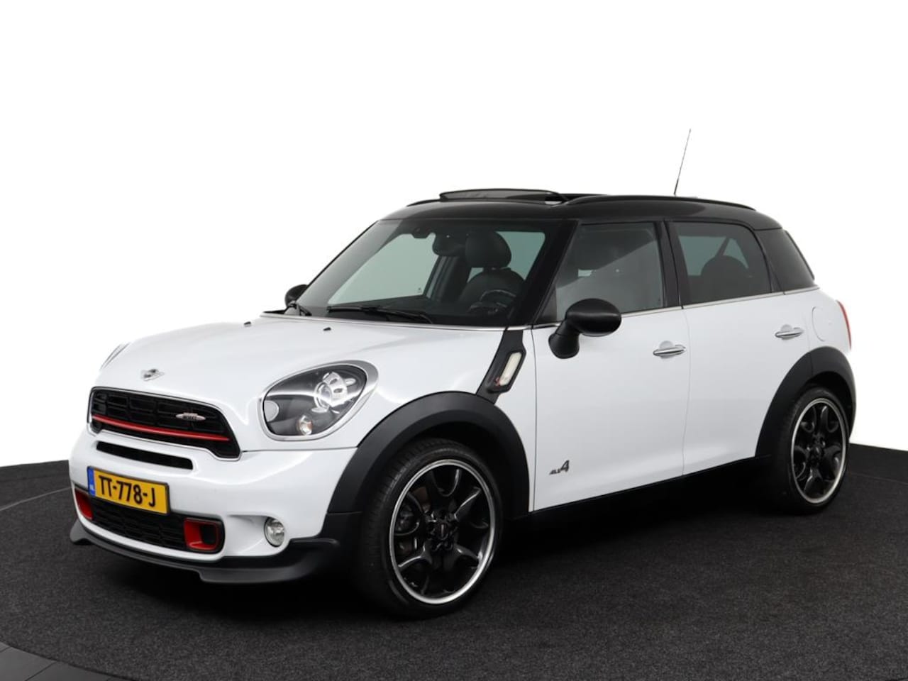 MINI Countryman - Mini 1.6 Cooper S ALL4 JOHN COOPER WORKS | Pano | Leer | Harman Kardon |Stoelverwarming - AutoWereld.nl