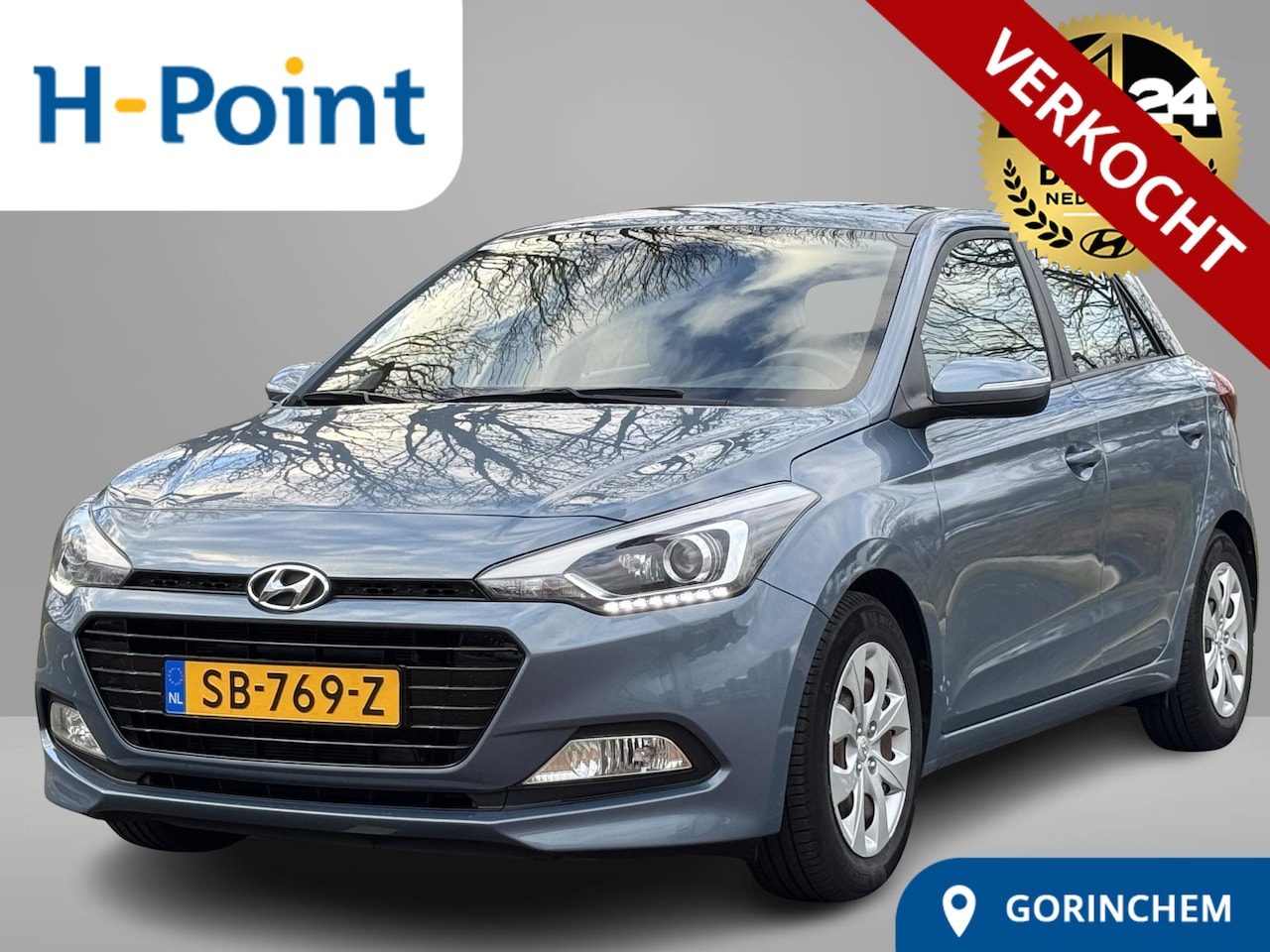 Hyundai i20 - 5drs 1.0 T-GDI 100 PK Comfort | Trekhaak | Climate Control | Navigatie | Camera | - AutoWereld.nl