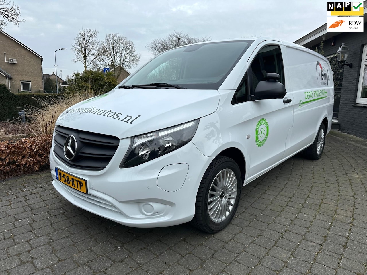 Mercedes-Benz E-klasse - E-Vito Lang 66 kWh, Long Range, Zeer compleet! - AutoWereld.nl