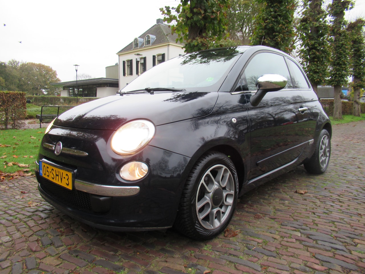 Fiat 500 - 0.9 TwinAir Lounge Airco Panoramadak Stuurbekrachtiging Lm Velgen ***Dealer Onderhouden*** - AutoWereld.nl