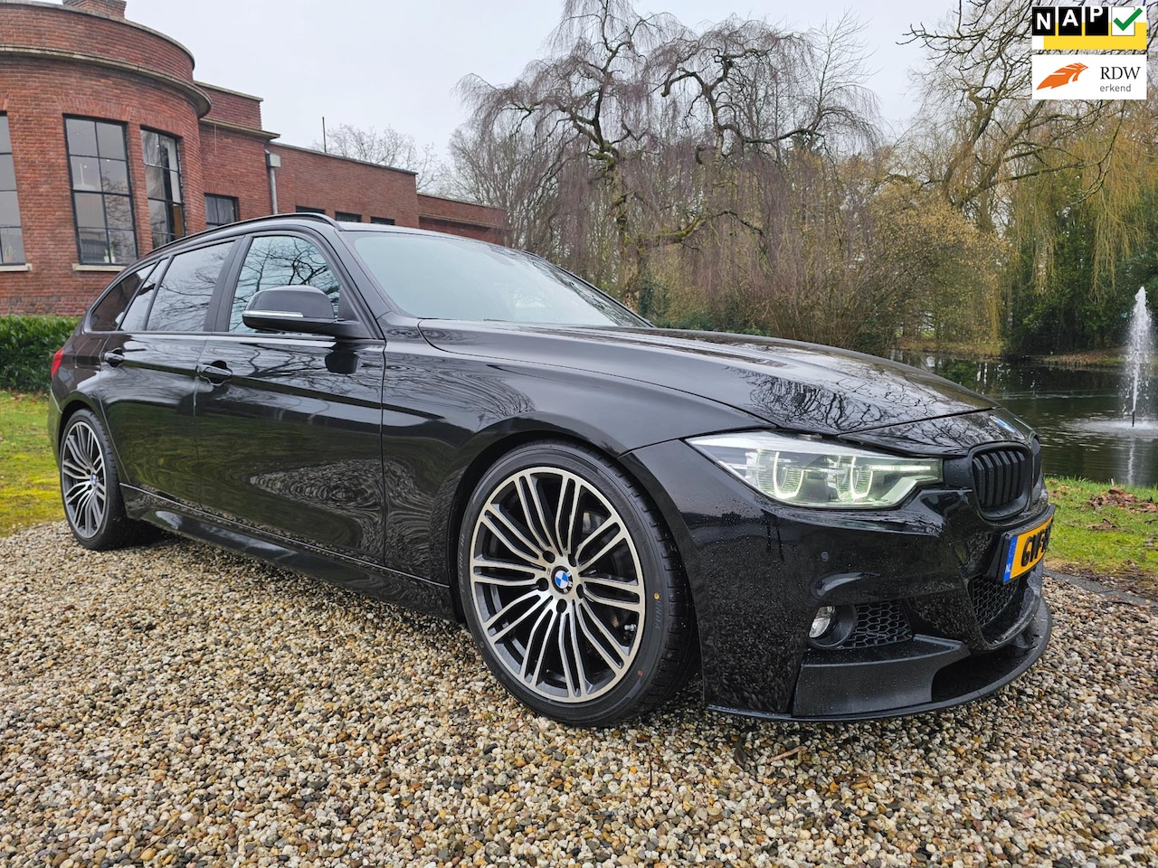 BMW 3-serie Touring - 318i M-sport LED AUTOMAAT leder NAVi - AutoWereld.nl