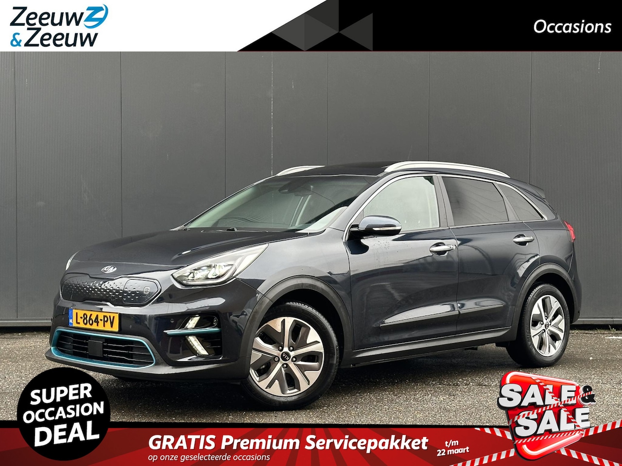 Kia e-Niro - DynamicPlusLine 64 kWh Warmtepomp | 1e Eigenaar | Kia dealer onderhouden | Fabrieksgaranti - AutoWereld.nl