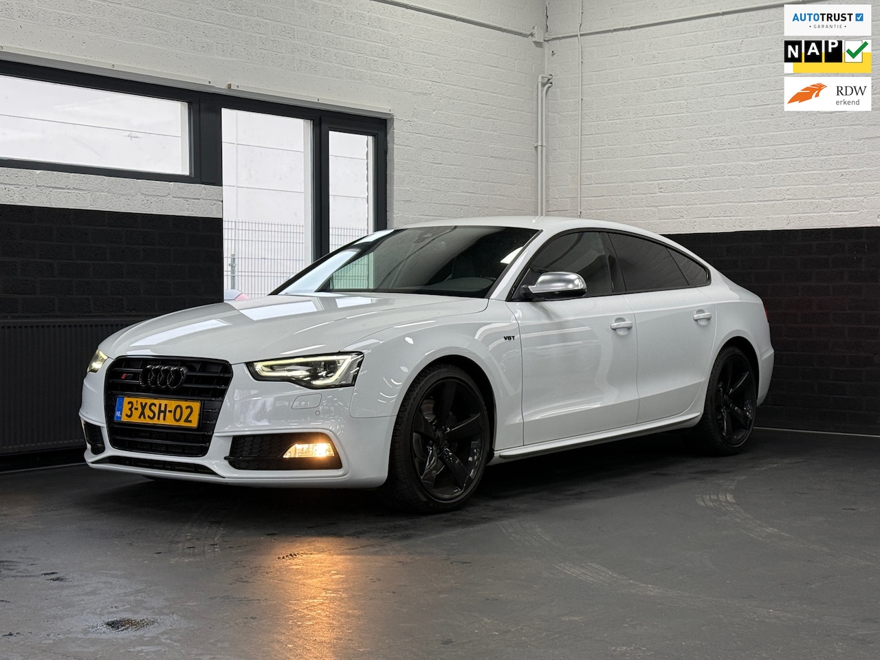 Audi A5 Sportback - 3.0 TFSI S5 quattro Pro Line 3.0 TFSI S5 quattro Pro Line, Led, Leder, 333PK - AutoWereld.nl