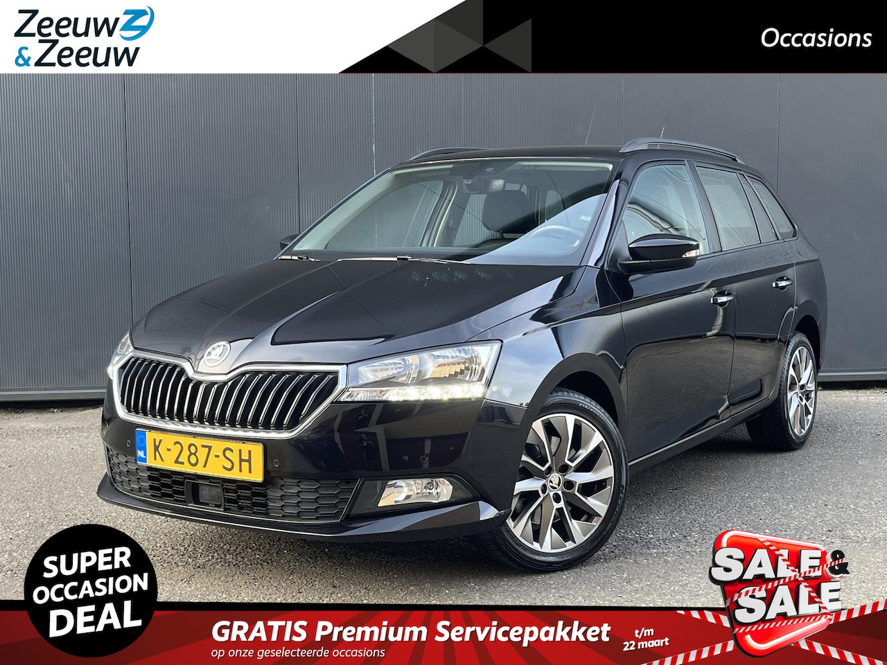 Skoda Fabia Combi - 1.0 TSI Business Edition Automaat | 1e Eigenaar | Navi | Bluetooth |  Bovag garantie | NAP - AutoWereld.nl