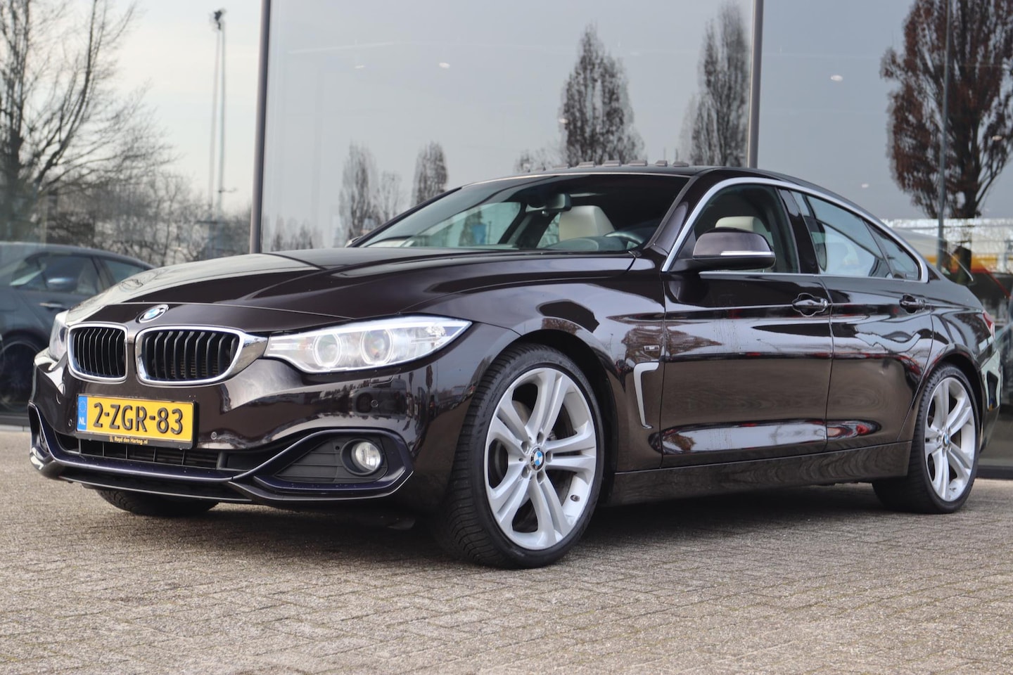 BMW 4-serie Gran Coupé - 428I AUT. HIGH EXECUTIVE M-SPORT | ORIG. NL | SCHUIFDAK | LEDER | XENON | NAVI - AutoWereld.nl