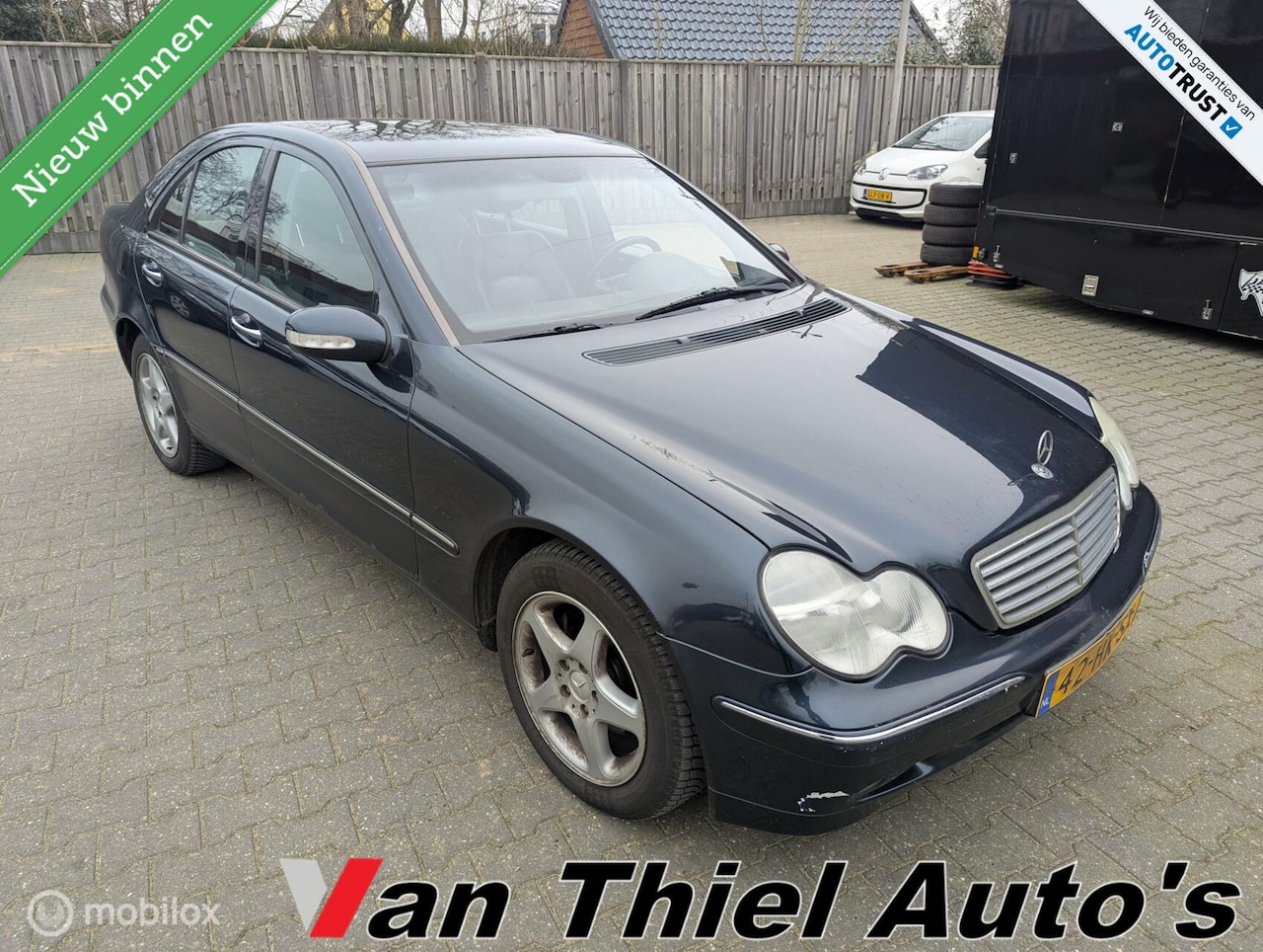 Mercedes-Benz C-klasse - 200 K. Avantgarde lederbekleding export - AutoWereld.nl