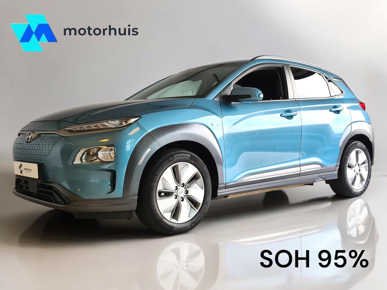 Hyundai Kona Electric - EV 136pk 2WD Fashion 64kWh AUTOMAAT HUD CAMERA NAVI - AutoWereld.nl