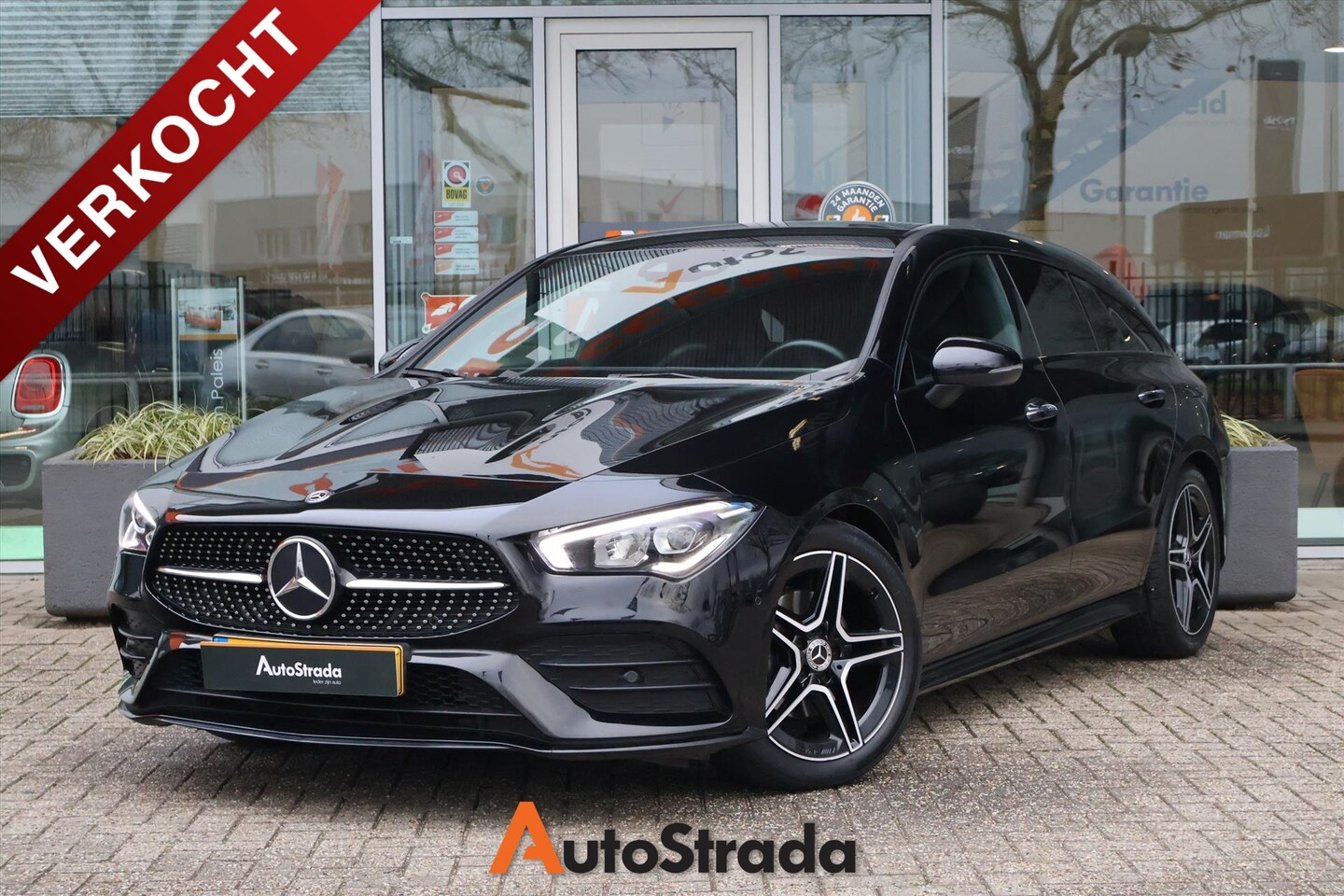 Mercedes-Benz CLA-klasse Shooting Brake - 180 AMG-Line 136pk 7G-DCT | Night | Keyless | Sfeer | Navi | LED | MBUX | Camera - AutoWereld.nl