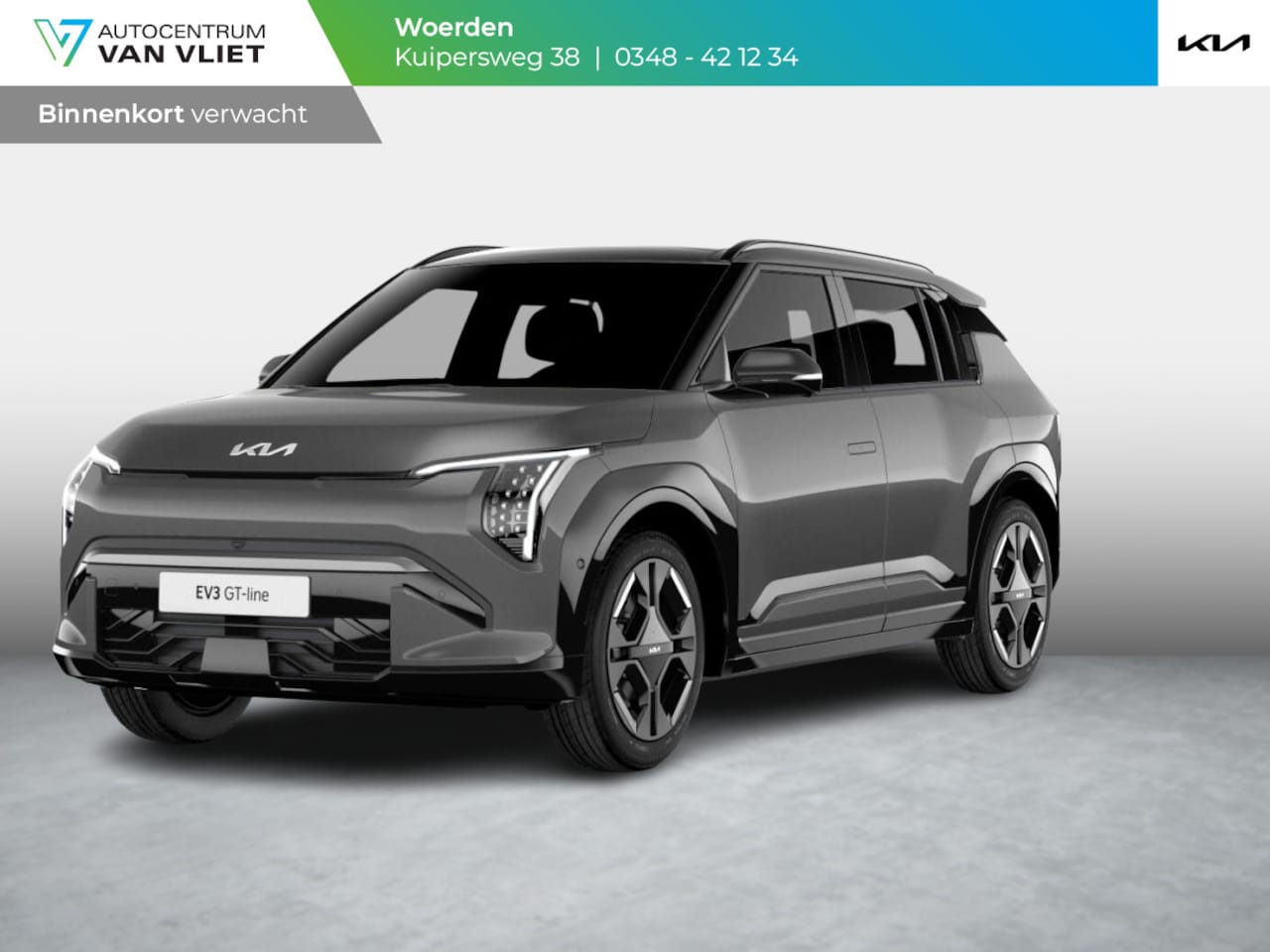 Kia EV3 - GT-PlusLine 81.4 kWh | Levering Juni | 600km Rijbereik | Navi | 19" | Adapt. Cruise | Clim - AutoWereld.nl