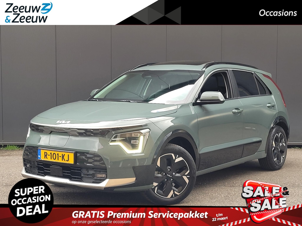 Kia Niro EV - DynamicPlusLine 64.8 kWh 1e Eigenaar | Dealer onderhouden | Navi | Apple Carplay/Android A - AutoWereld.nl