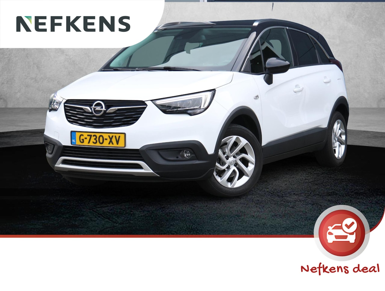 Opel Crossland X - 110pk Turbo Innovation 1ste eigenaar | Parkeersensoren | LED | Navigatie | Climate airco - AutoWereld.nl