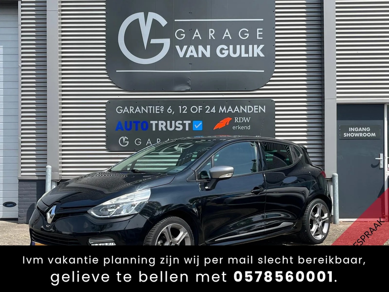 Renault Clio - 1.2 GT 120PK Automaat Clima,Cruise,Navi,Led,Isofix,GetintGlas,Bluetooth,LederenStuurwiel, - AutoWereld.nl