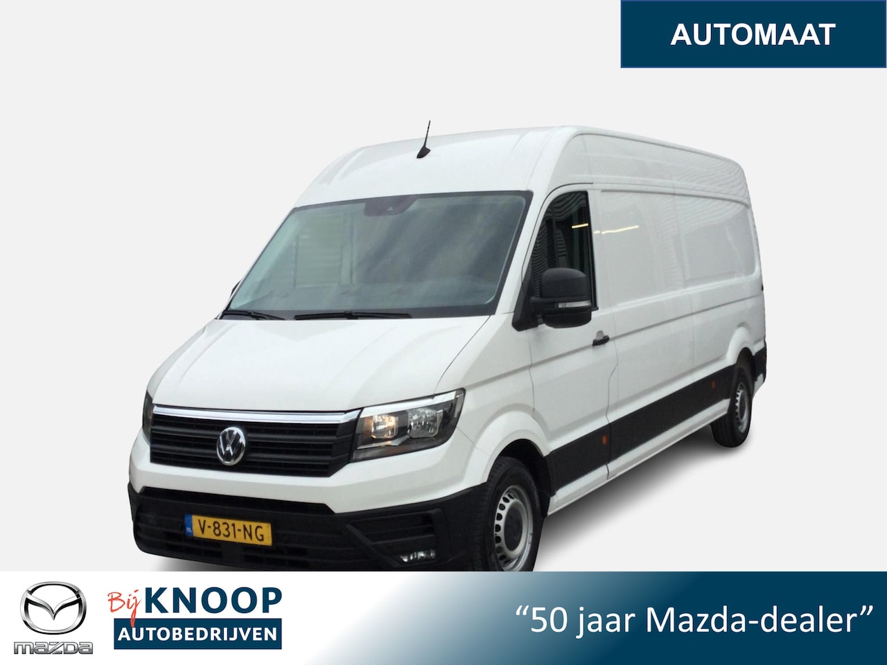 Volkswagen Crafter - 35 2.0 TDI L5H3 DC Trendline DSG AUTOMAAT, NAVIGATIE, AIRCO. - AutoWereld.nl