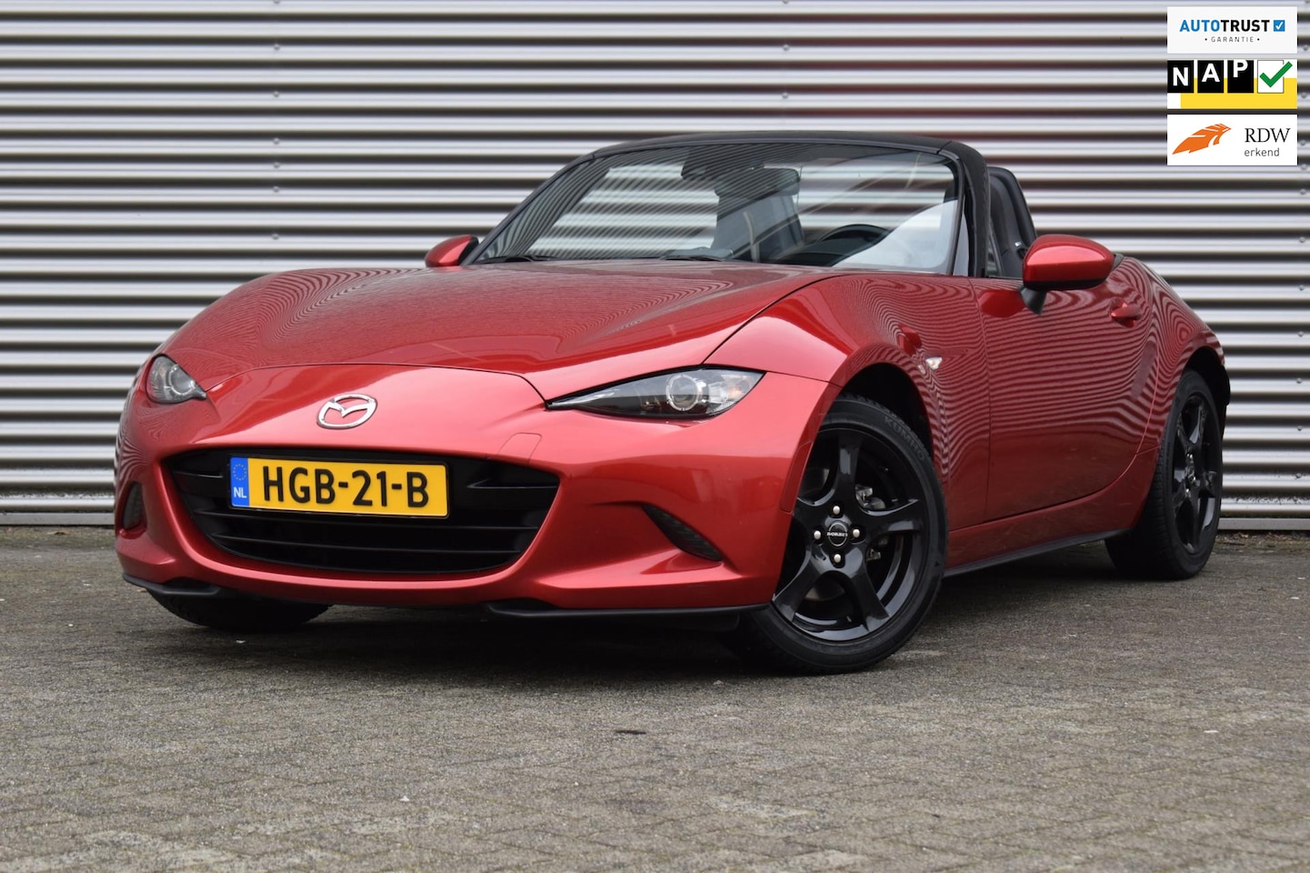 Mazda MX-5 - 2.0 SkyActiv-G 160 GT-M 2.0 SkyActiv-G 160 GT-M, Airco, Ecc, Cruise, Leder, Navi. - AutoWereld.nl