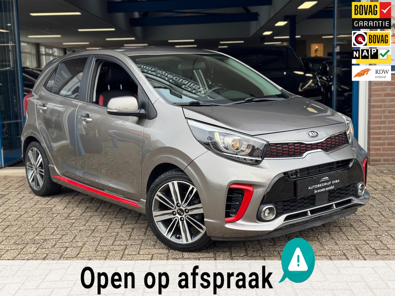 Kia Picanto - 1.2 CVVT GT-Line 2018 NAVI CLIMA CAMERA 1e Eig! - AutoWereld.nl