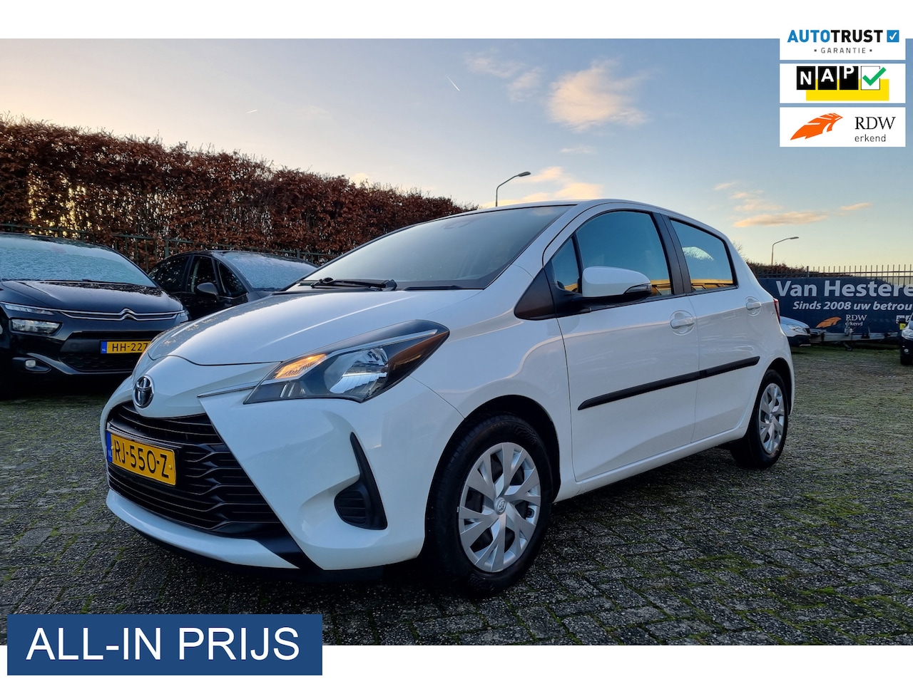 Toyota Yaris - 1.0 VVT-i Comfort ✅1e EIGENAAR ✅DEALER ONDERHOUDEN - AutoWereld.nl