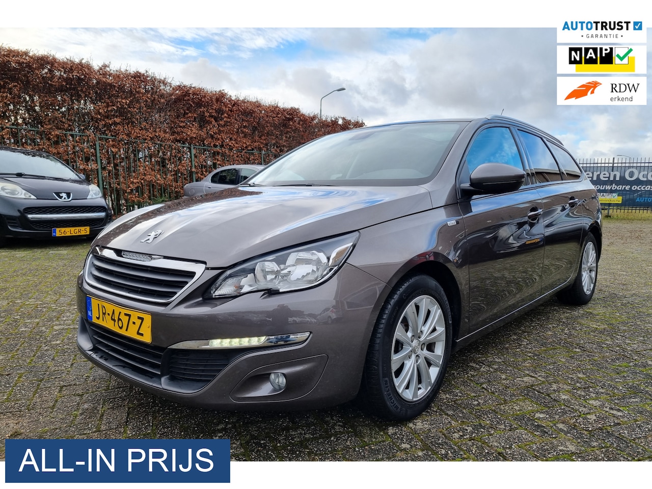 Peugeot 308 SW - 1.2 PureTech Style ✅PANODAK ✅DEALER ONDERHOUDEN ✅NIEUWE APK - AutoWereld.nl