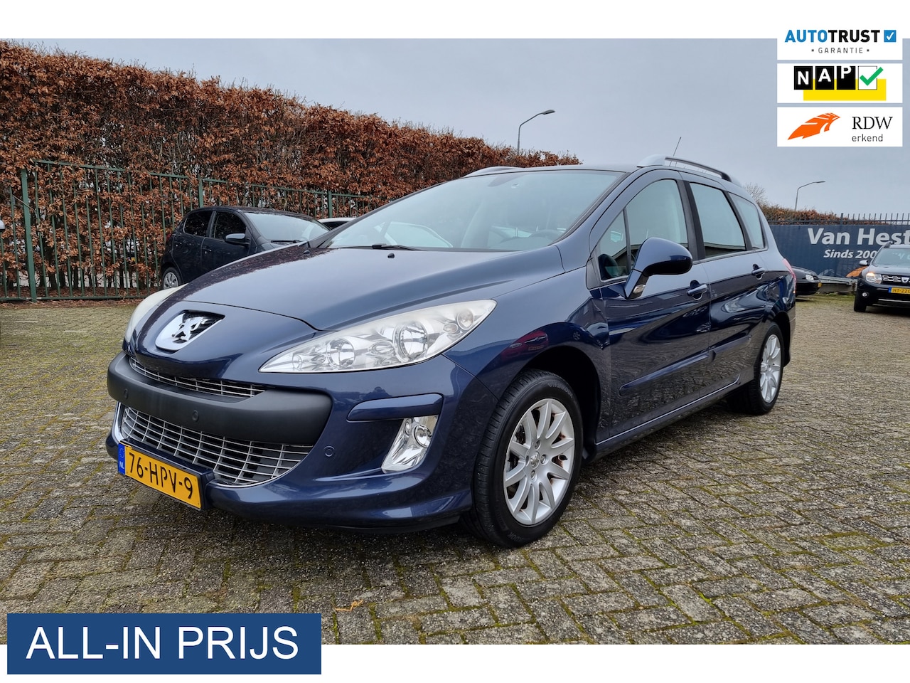 Peugeot 308 SW - 1.6 VTi XS ✅PANODAK ✅TREKHAAK ✅NIEUWE APK - AutoWereld.nl