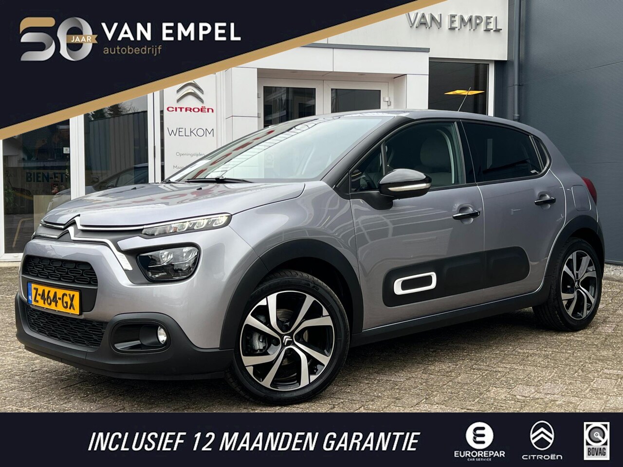 Citroën C3 - PT 83 Plus | Parkeersensoren | Comfortstoelen | Navi | Carplay / Android Auto | - AutoWereld.nl