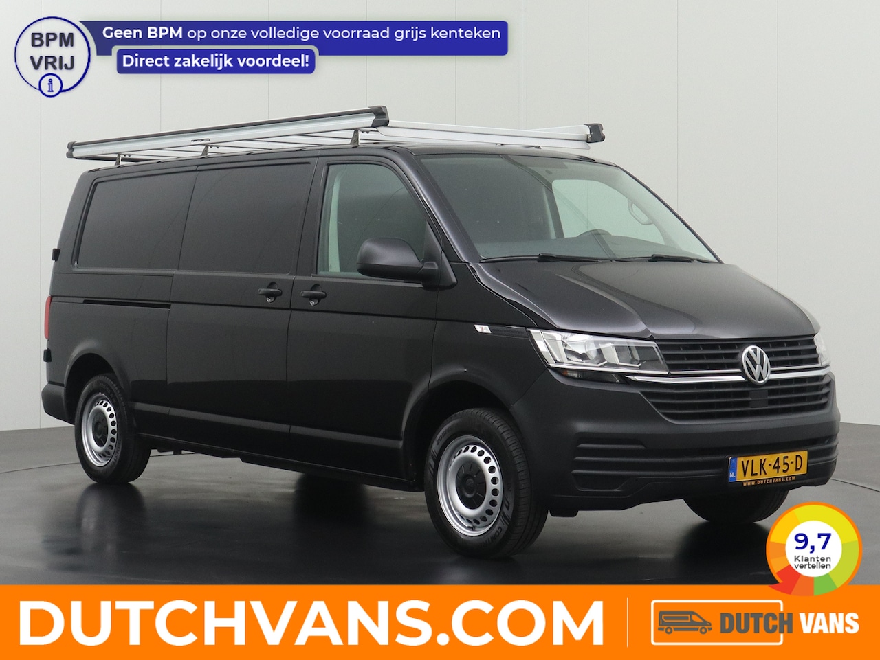 Volkswagen Transporter - 2.0TDI Lang Achterdeuren | Imperiaal | Trekhaak | Airco | Betimmering - AutoWereld.nl