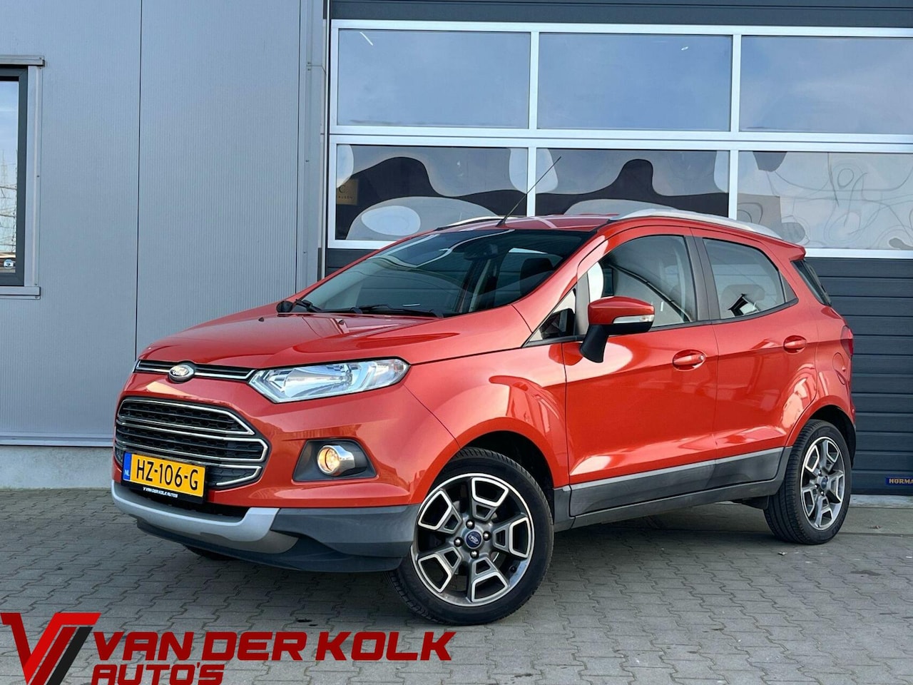 Ford EcoSport - 1.0 EcoBoost Titanium Leder Stoelverwarming Climate Cruise - AutoWereld.nl