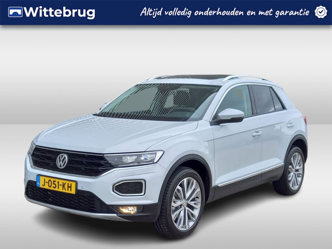 Volkswagen T-Roc - 1.5 TSI 150 pk Sport DSG/ Metallic LED, digitale cockpit, Panoramadak, 18 LMV ** - AutoWereld.nl